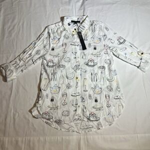 NWT Jane & Delancey Top Foodie Kitchen size Medium